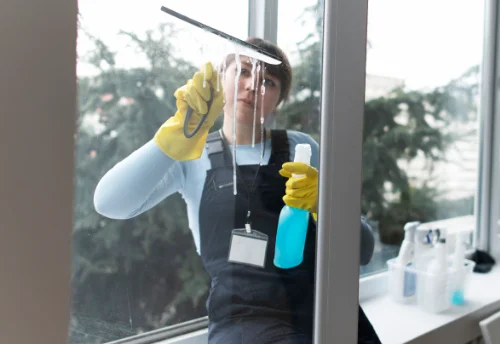 Nettoyage de vitres intérieures et extérieures à Venteuil